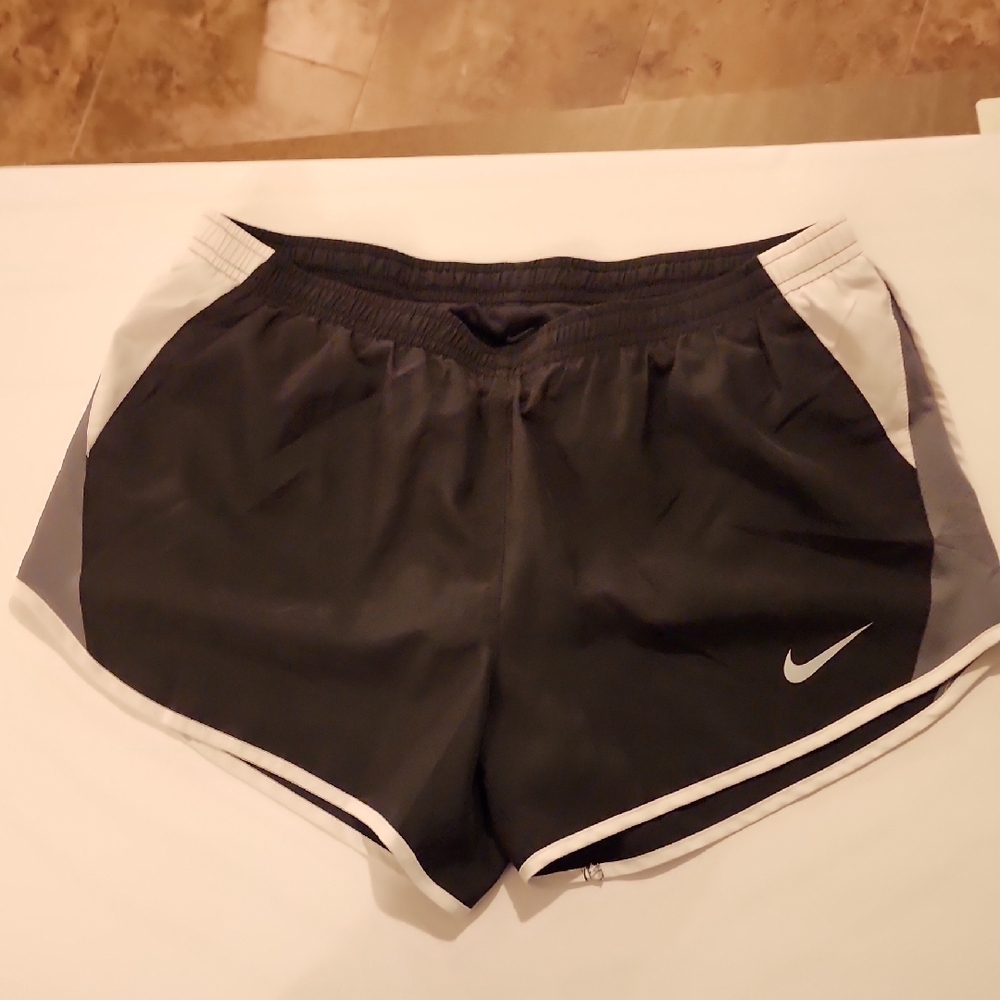 Nike Women's Athletic Shorts in Black and White
